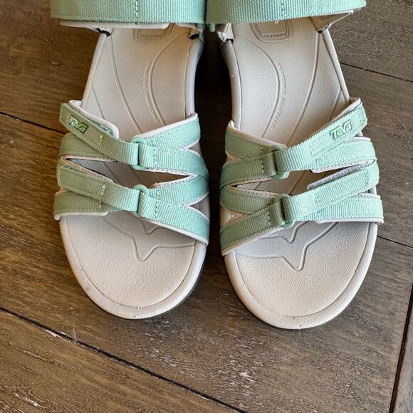 Teva Women's Size 9 EU 40 Tirra Hiking Sandal Foam Green Trails Outdoor Camping - Picture 10 of 13